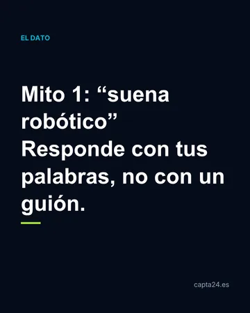 Carrusel, mito 1: suena robótico