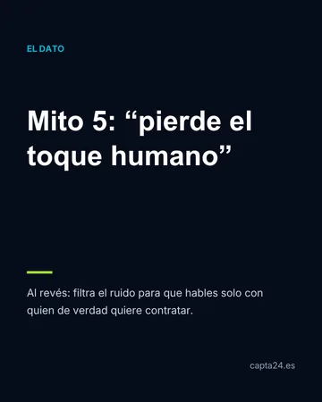 Carrusel, mito 5: pierde el toque humano