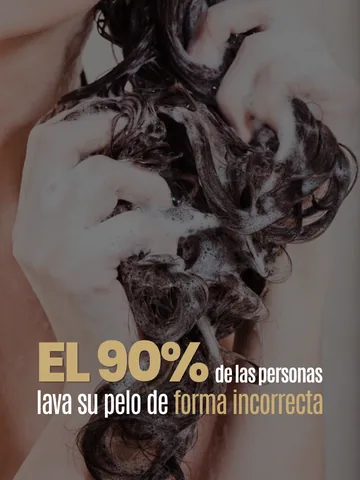 Publicación: el 90 % de las personas lava su pelo de forma incorrecta