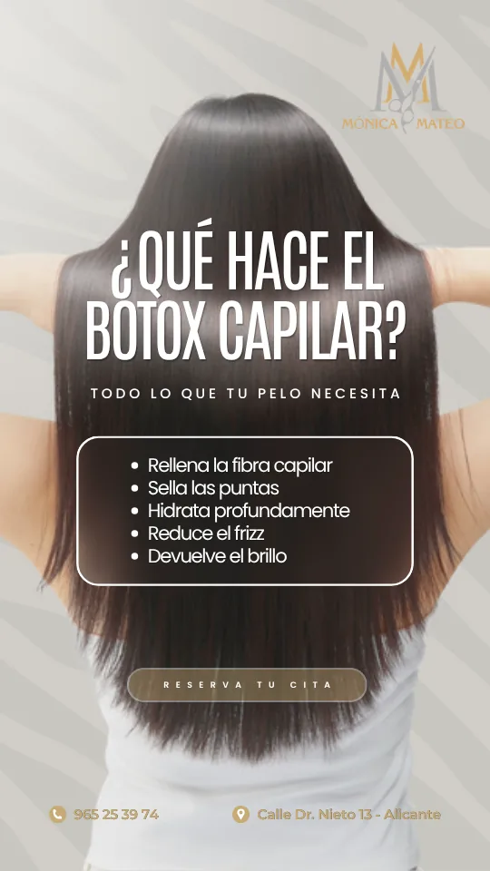 Historia: qué hace el bótox capilar